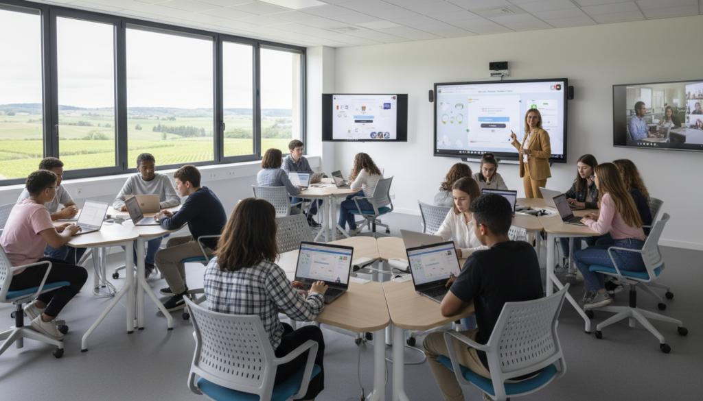 découvrez comment utiliser l'ent des lycées en nouvelle-aquitaine pour accéder facilement aux ressources éducatives, suivre les cours en ligne et communiquer avec les enseignants dans un lycée connecté.