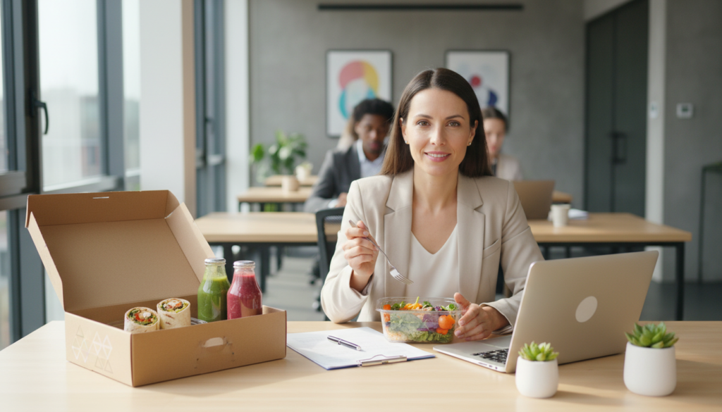 découvrez comment bien manger au bureau sans aucune contrainte grâce à la livraison de repas pratiques, équilibrés et savoureux, pour allier santé et gain de temps au quotidien.