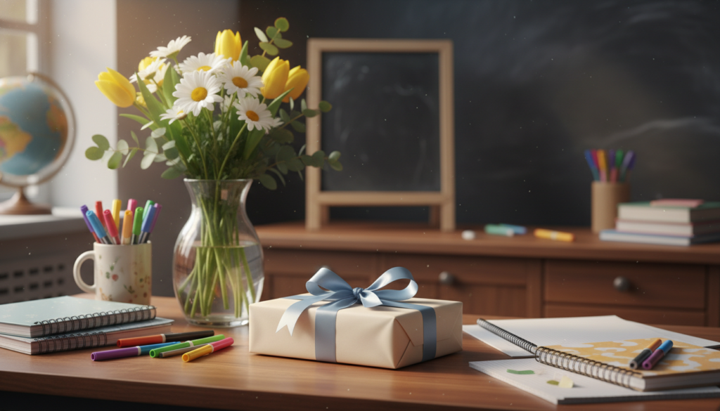 découvrez des idées de cadeaux originales et touchantes pour remercier la maîtresse en fin d'année scolaire.