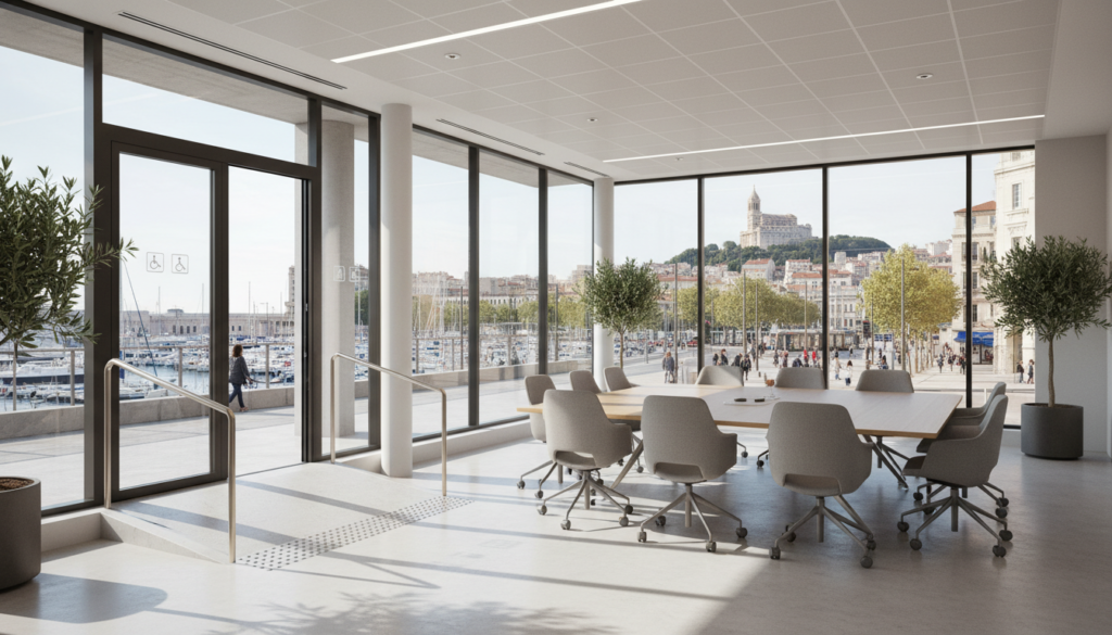 trouvez facilement une salle de réunion accessible en plein cœur de marseille, idéale pour vos événements professionnels au centre-ville.