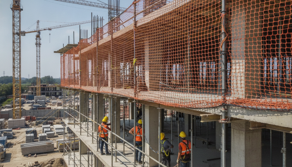 découvrez tout ce qu'il faut savoir sur le filet anti-chute, un équipement essentiel pour assurer la sécurité sur chantier et prévenir les accidents.